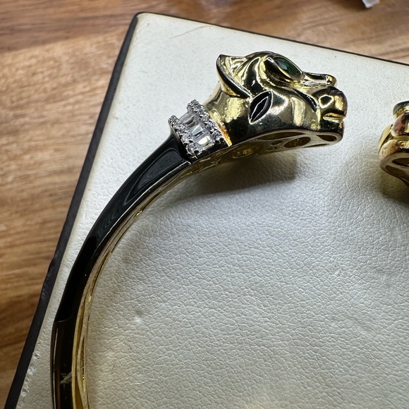 Cat bangle and ring set (sterling silver) - Picture 7 of 14